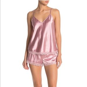 Cozy Rozy Satin Pajama Set